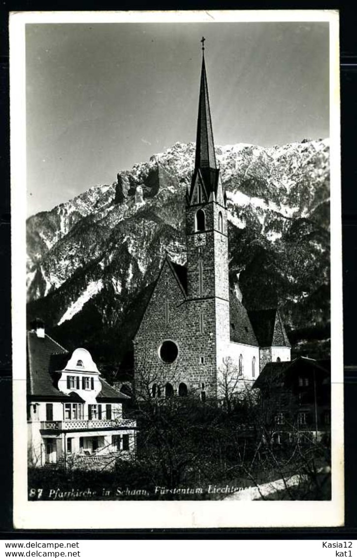 K01253)Ansichtskarte Schaan - Liechtenstein