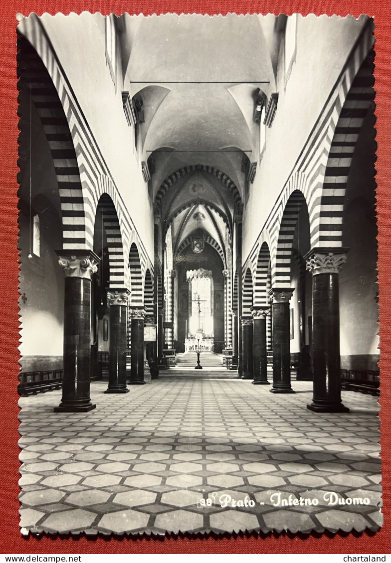 Cartolina - Prato - Interno Duomo - 1950 Ca. - Prato