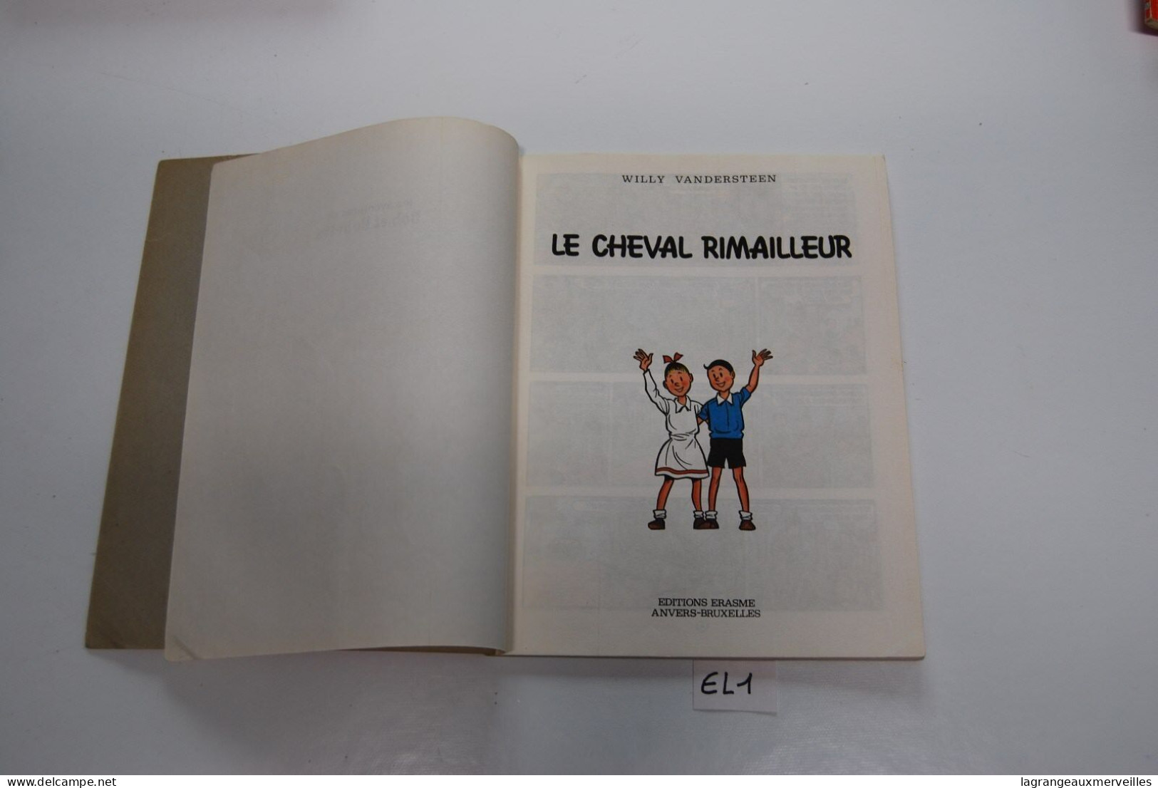 E1 BD - Bob Et Bobette - Le Cheval Rimailleur - 1981 - Bob Et Bobette