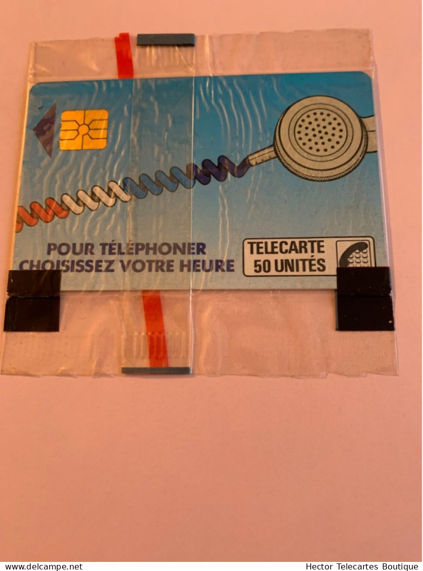 Télécarte Cordon GEM 50U NSB. Variété Violette Recto/verso Au Lieu De Bleu Foncé. - Telefonschnur (Cordon)