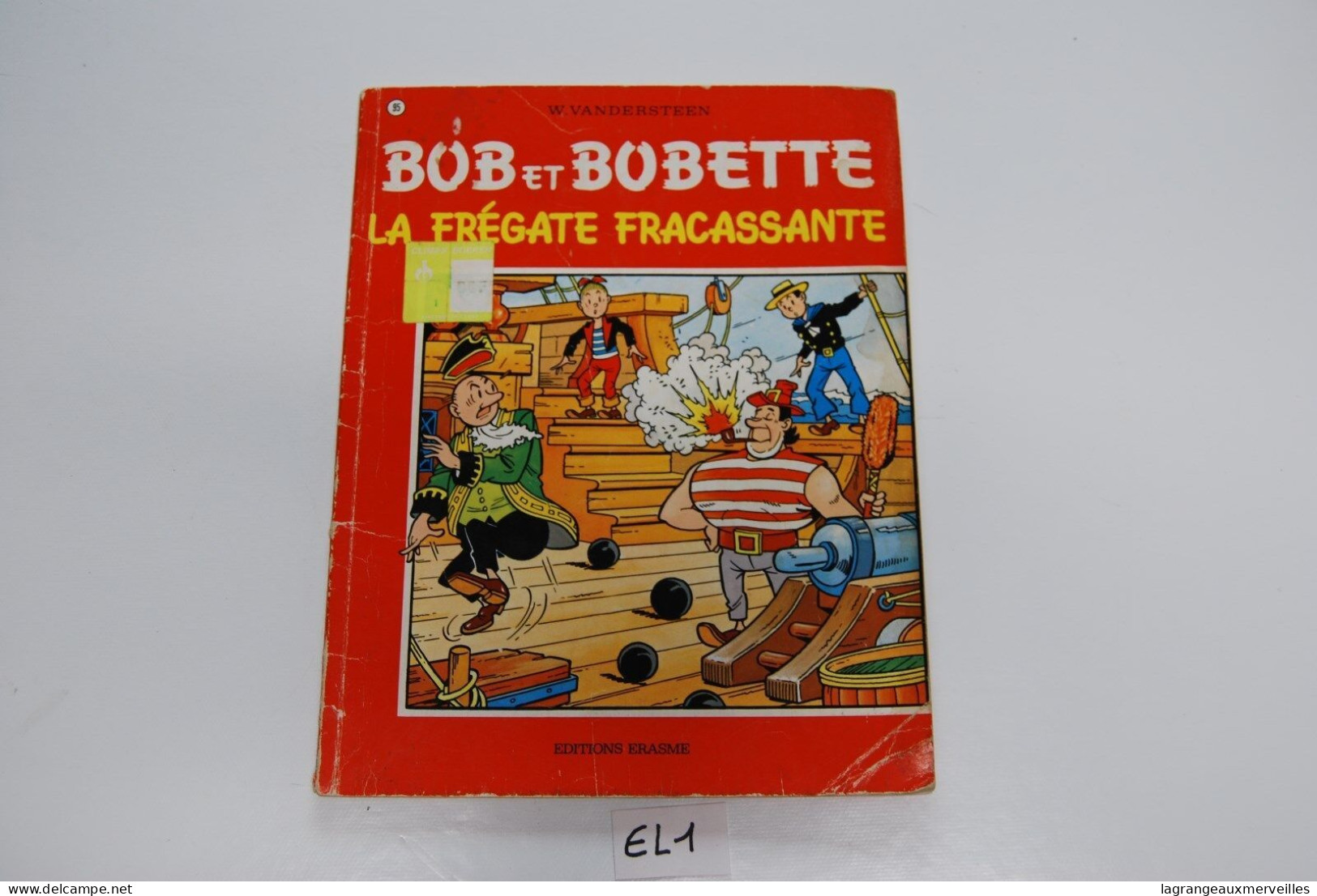 EL1 BD - Bob Et Bobette - La Frégate Fracassante - 1977 - Suske En Wiske