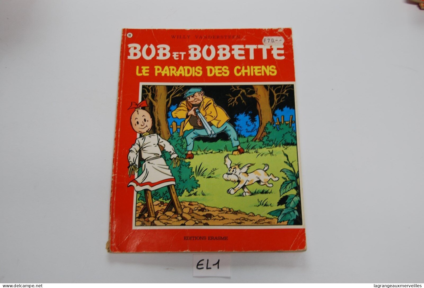 E1 BD - Bob Et Bobette - Le Paradis Des Chiens - 1980 - Suske En Wiske