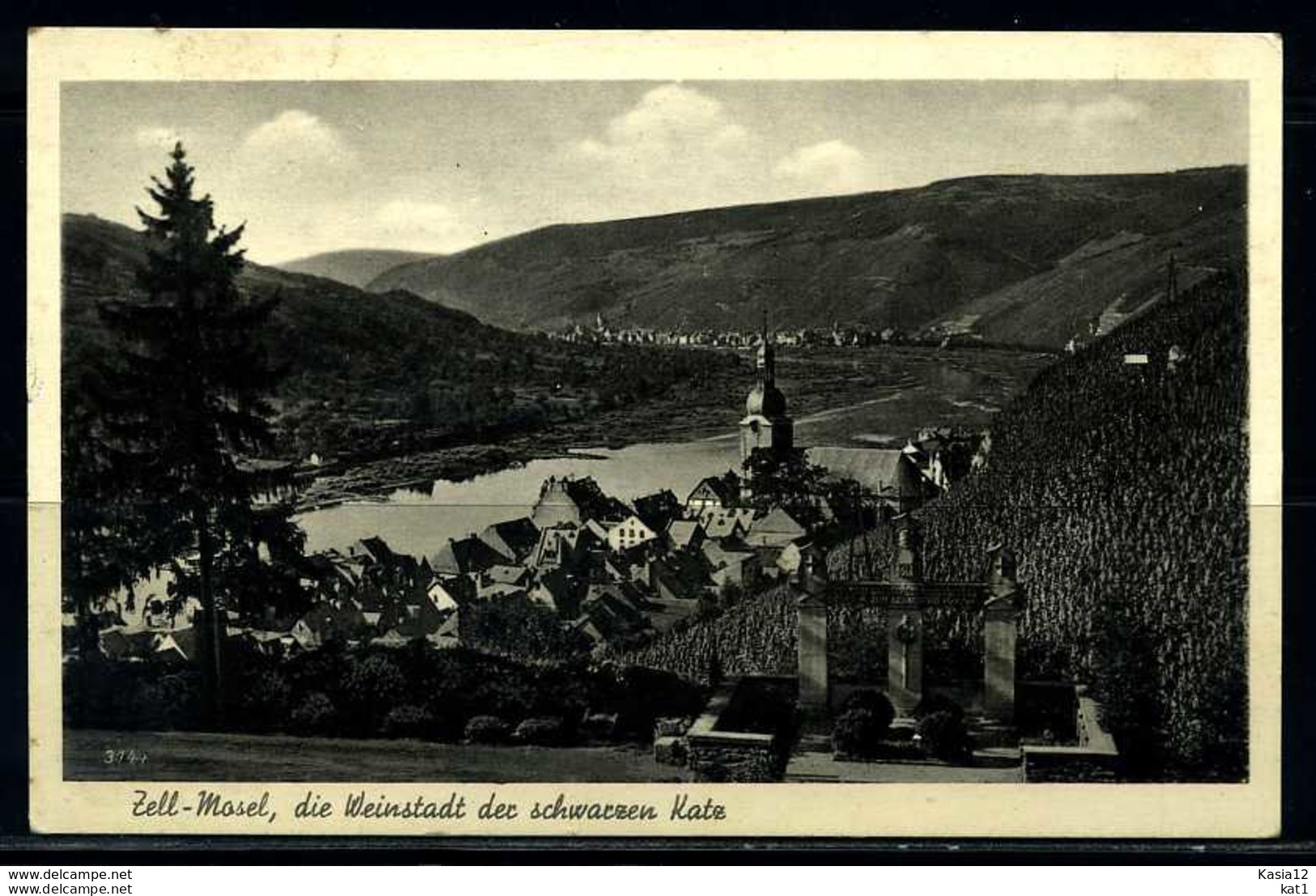 K01915)Ansichtskarte Zell / Mosel - Zell