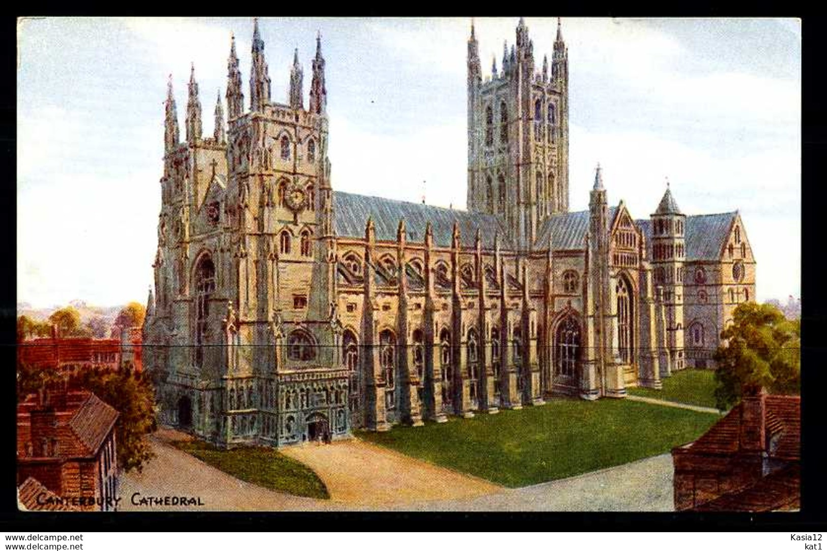 K03568)Ansichtskarte Canterbury Cathedral - Canterbury