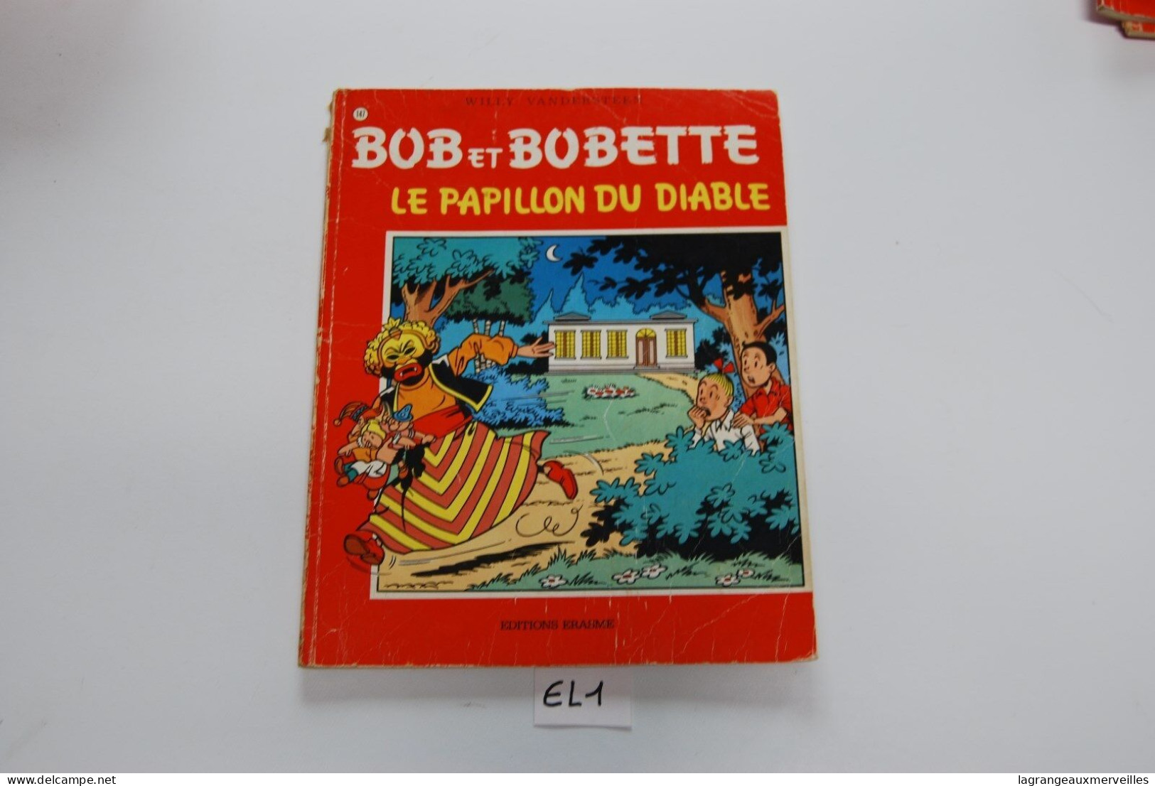 E1 BD - Bob Et Bobette - Le Papillon Du Diable - 1977 - Suske En Wiske