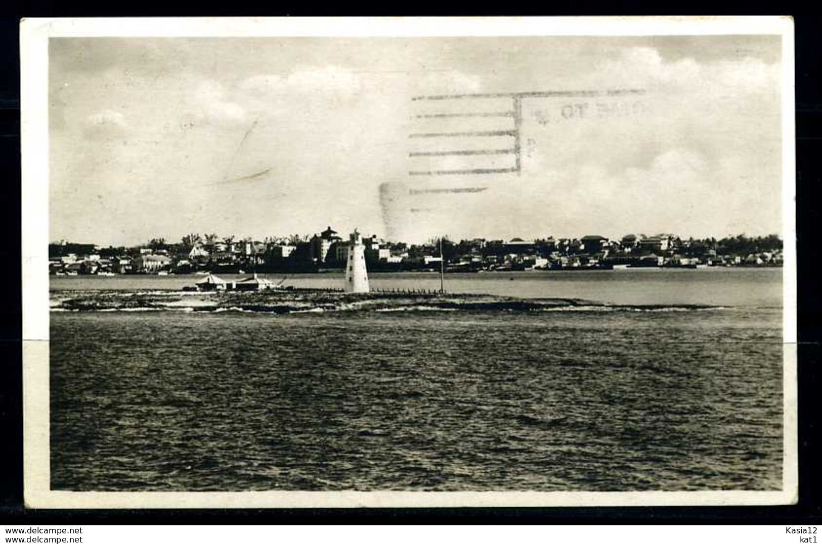 K03637)Ansichtskarte Nassau 1934 - Bahama's