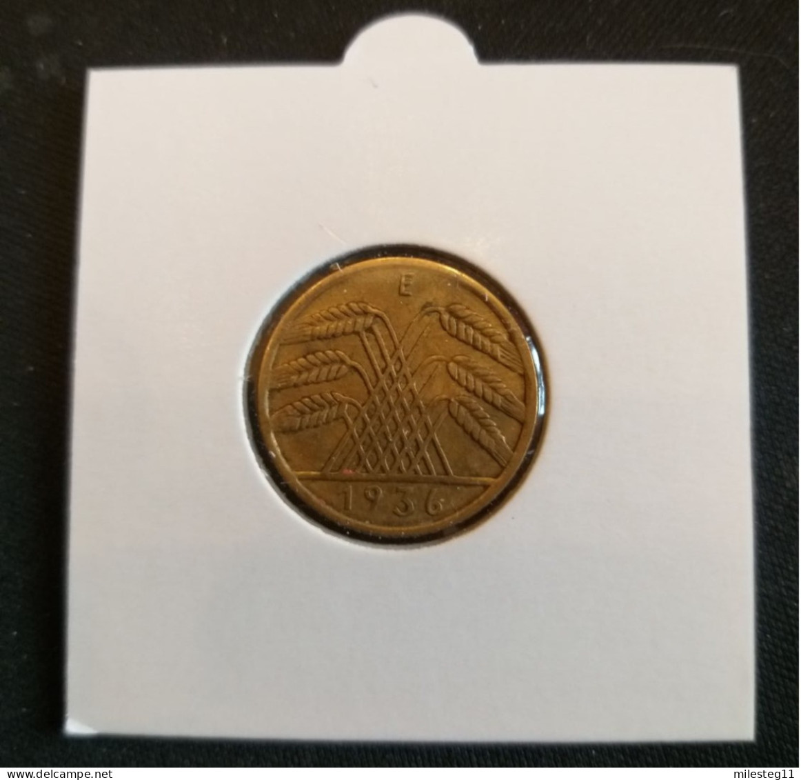 Pièce De 10 Reichspfennig De 1936E (Muldenhütten) - 10 Reichspfennig