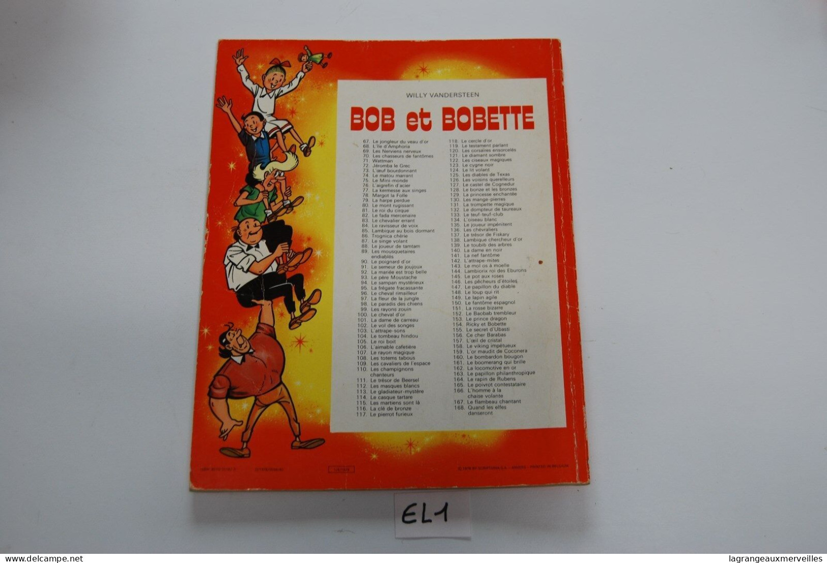 E1 BD - Bob Et Bobette - Quand Les Elfes Danseront - 1978 - Bob Et Bobette