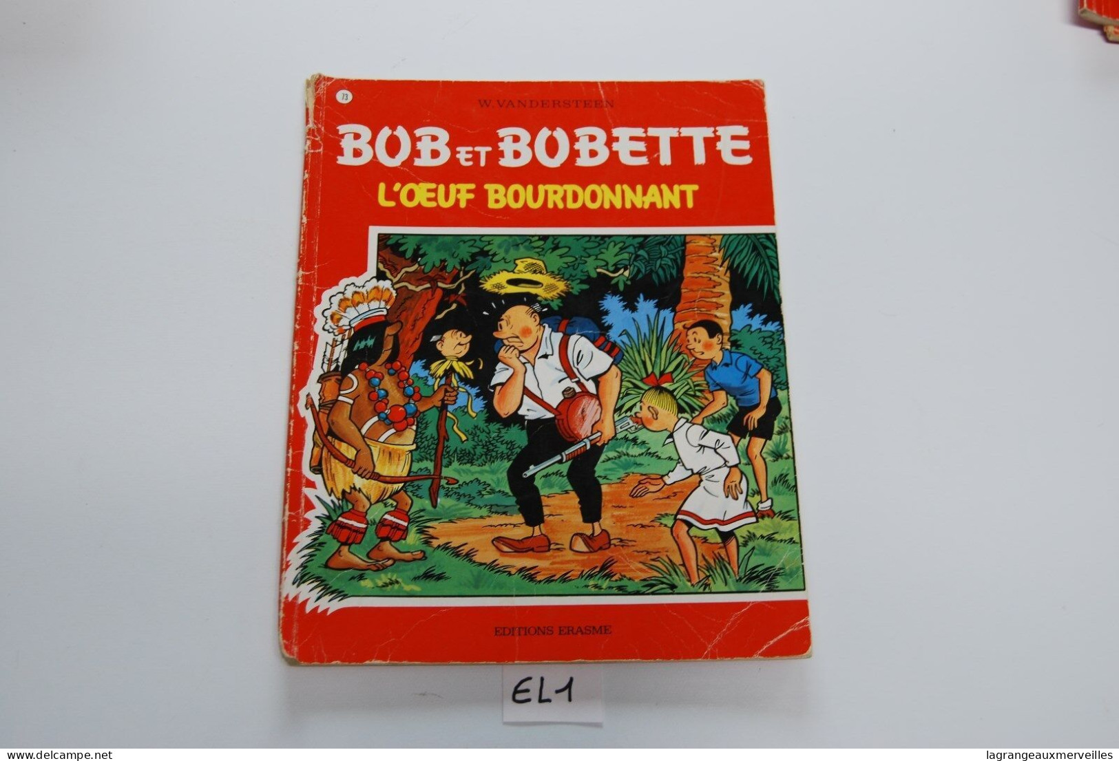 E1 BD - Bob Et Bobette - L'oeuf Bourdonnant - 1977 - Bob Et Bobette