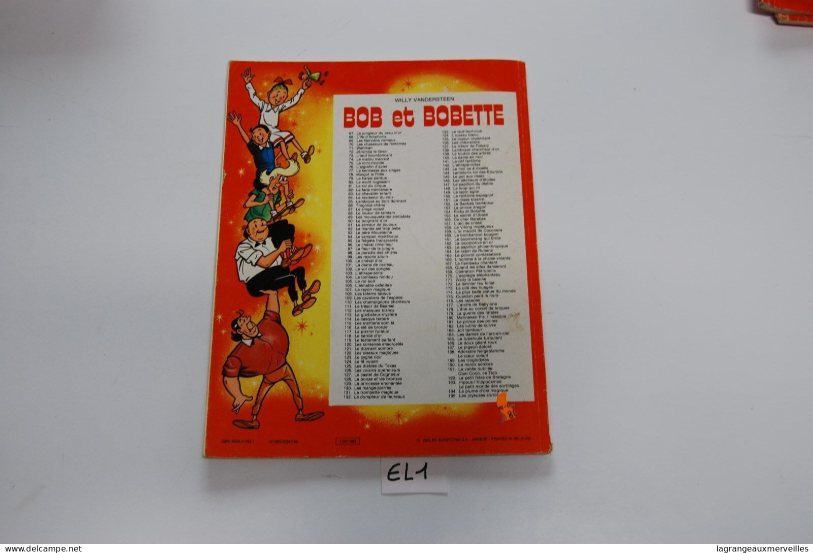 E1 BD - Bob Et Bobette - Les Jouyeuses Sorcières - 1983 - Bob Et Bobette