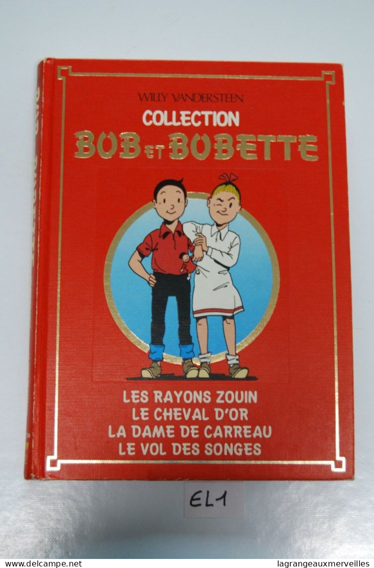 E1 BD - Bob Et Bobette - 4 Titres Les Rayons Zouin Cheval D'or La Dame De Carrea - Bob Et Bobette