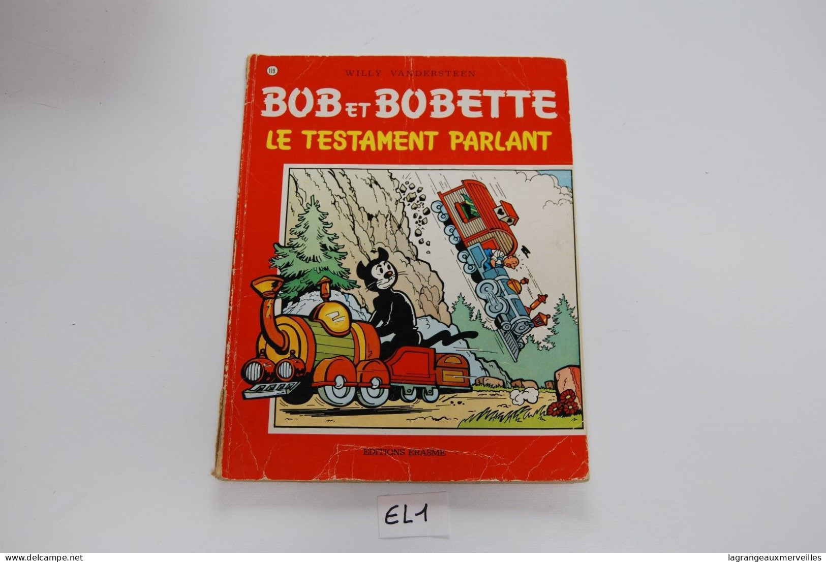 E1 BD - Bob et Bobette - 4 titres les rayons zouin cheval d'or la dame de carrea