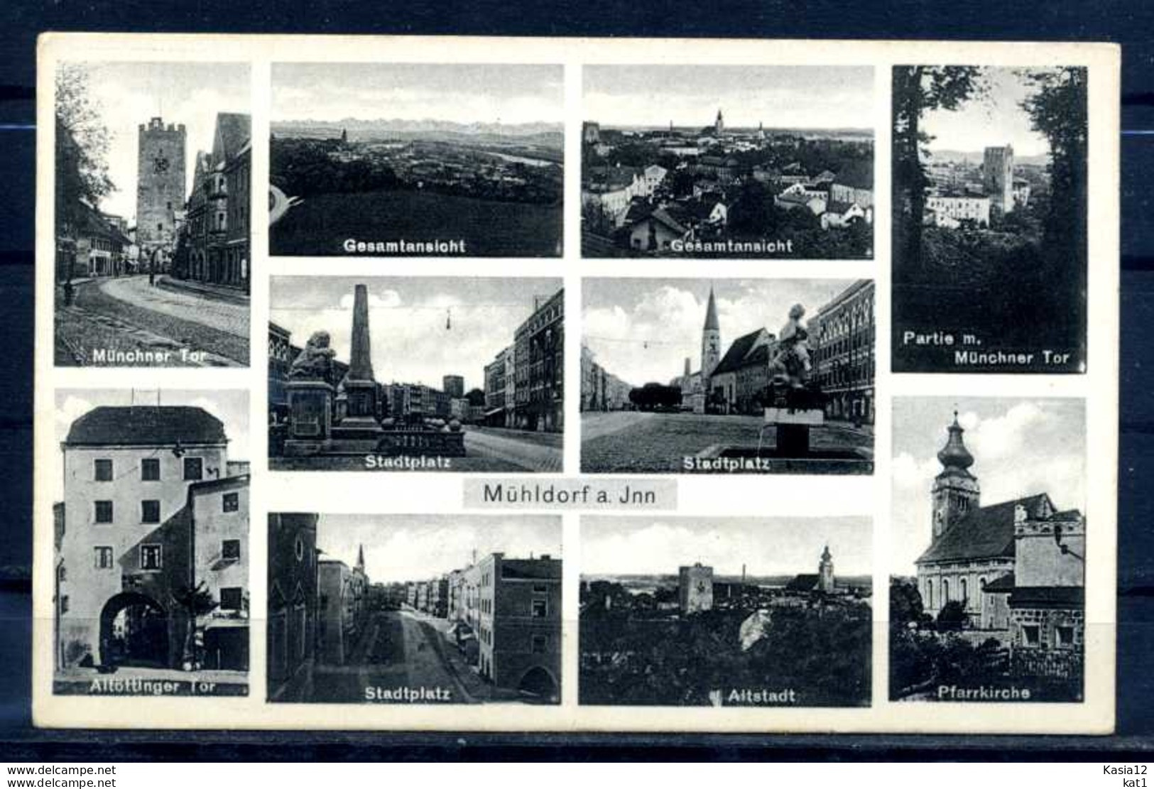 K04258)Ansichtskarte: Mühldorf / Inn - Muehldorf