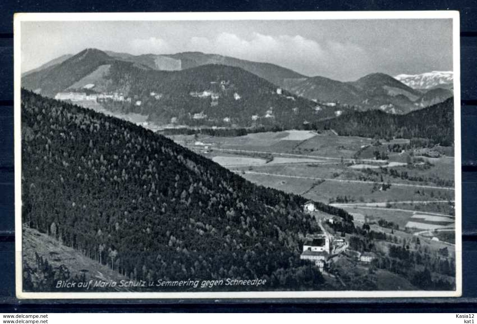 K04443)Ansichtskarte: Maria Schutz + Semmering - Semmering