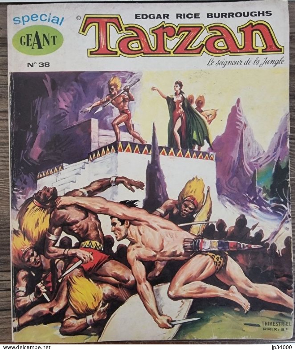 TARZAN Spécial Géant N° 38 Le Seigneur De La Jungle 1978 (Sagedition) - Tarzan