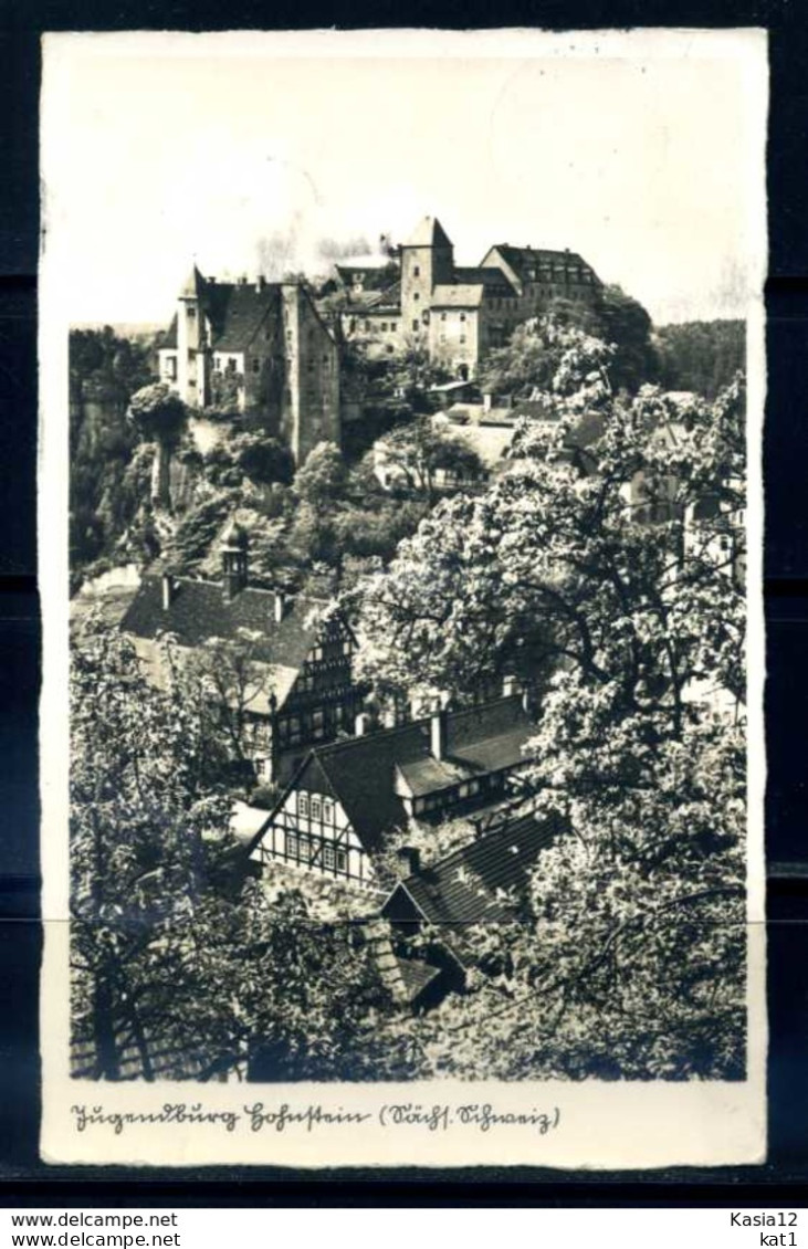 K05297)Ansichtskarte: Hohnstein, Jugendburg - Hohnstein (Sächs. Schweiz)