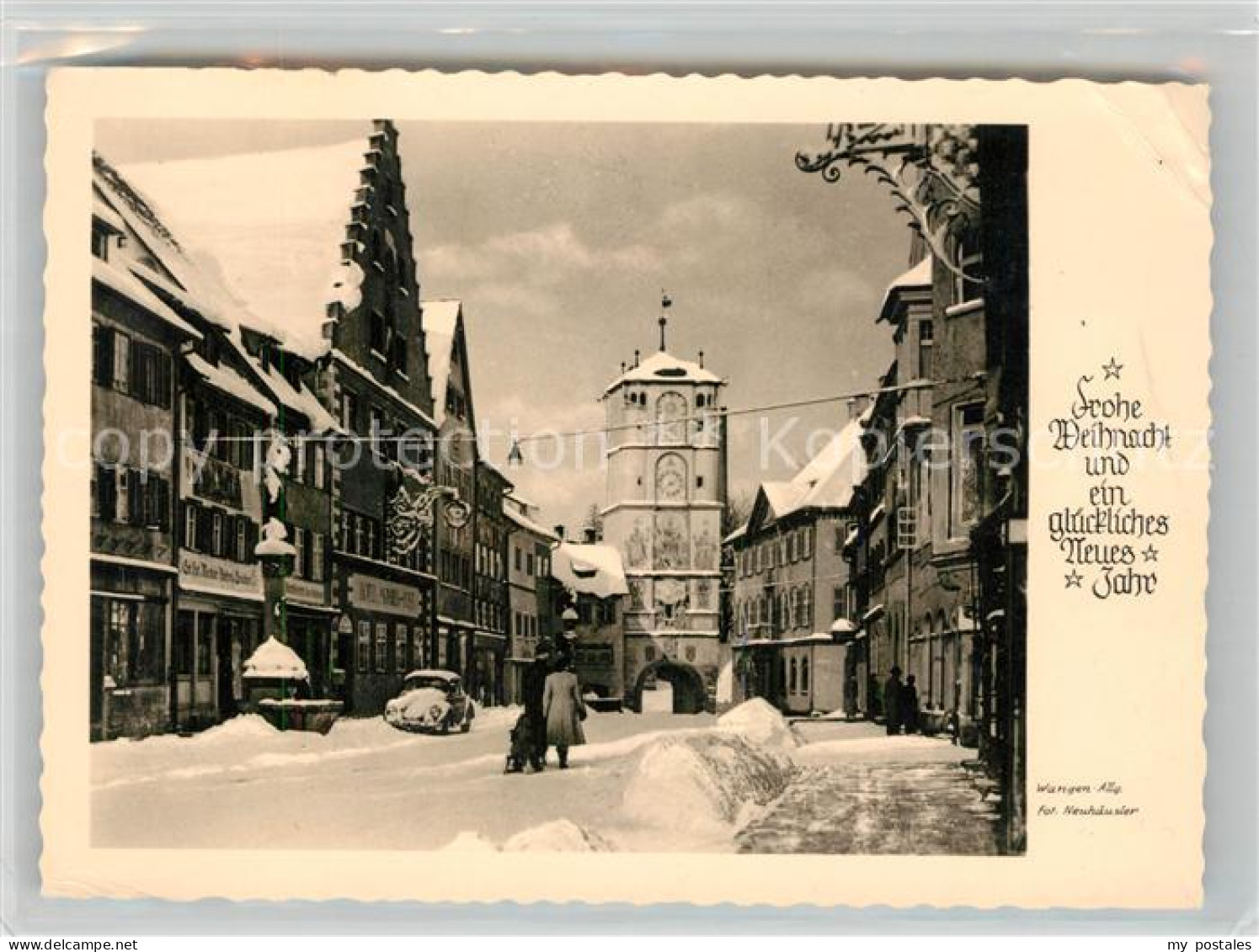 43156630 Wangen Bodensee Stadttor Winterpanorama Wangen Bodensee - Markdorf