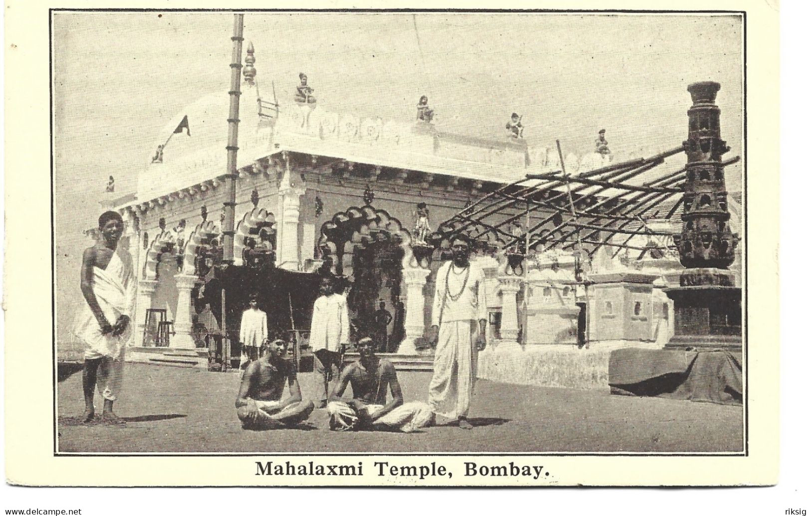 India Bombay - Mahalaxmi Temple.  S-1706 - Lettres & Documents