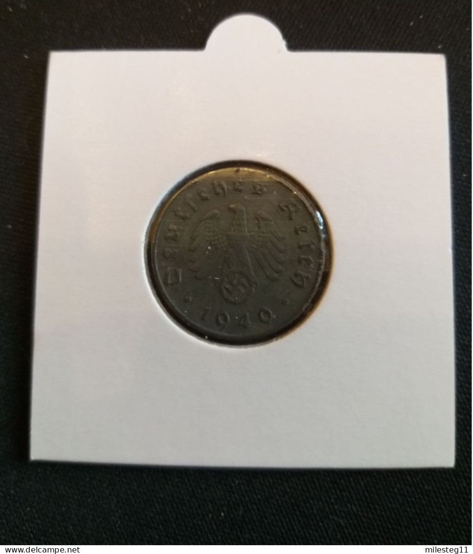 Pièce De 10 Reichspfennig De 1940D (Munich) - 10 Reichspfennig