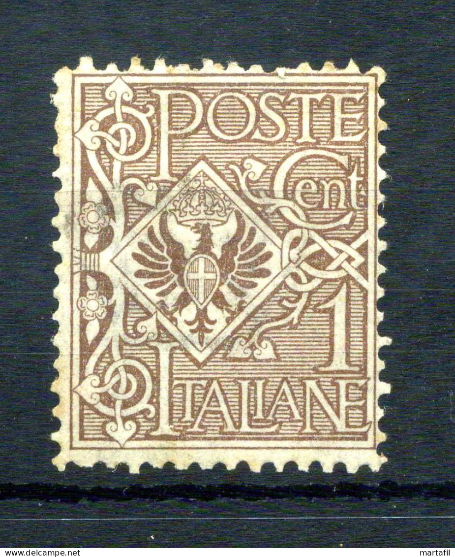 1901 REGNO "Floreale" N.68 MNH ** 1 Centesimo Bruno - Neufs