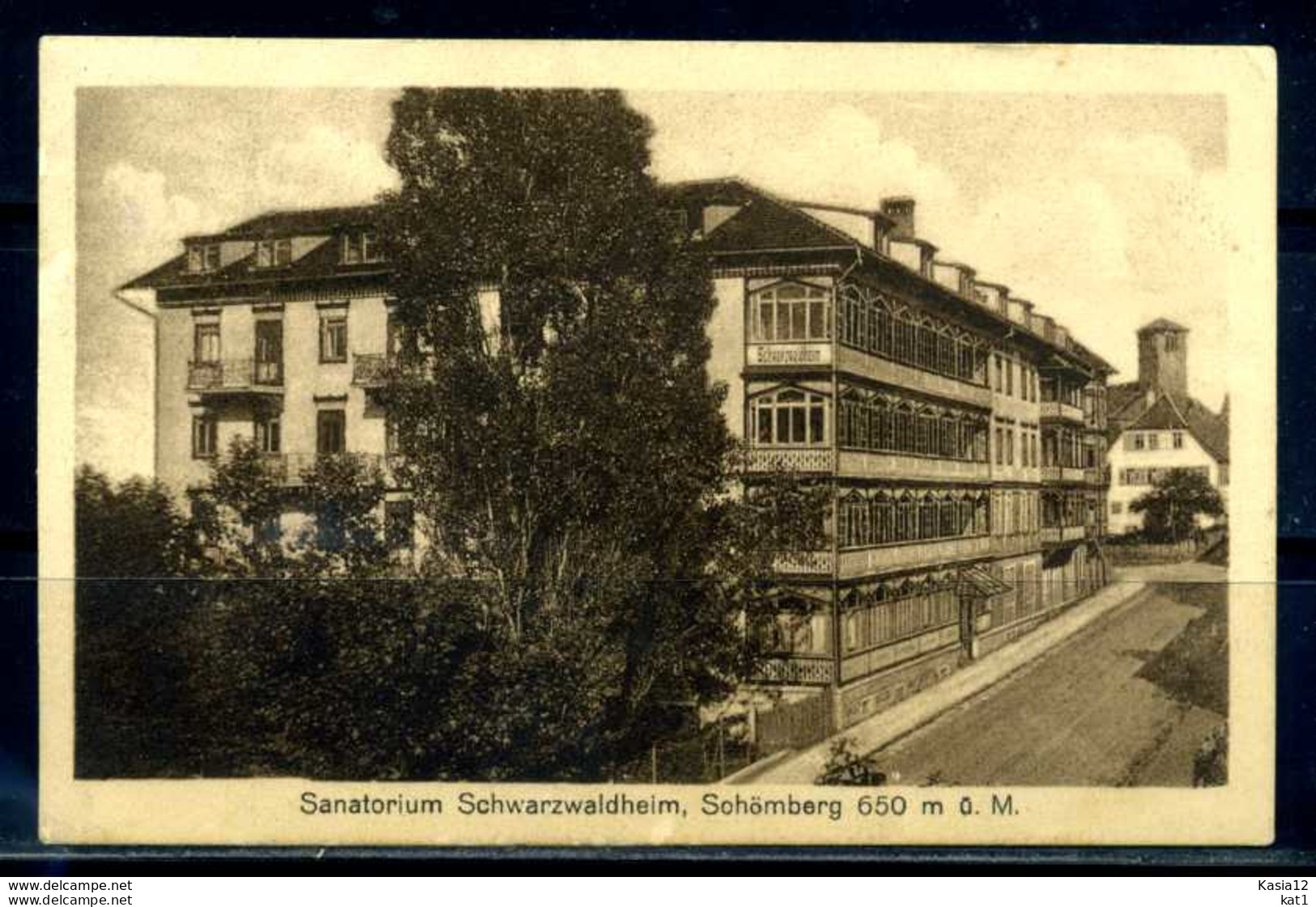 K06173)Ansichtskarte: Schömberg, Sanatorium - Schömberg