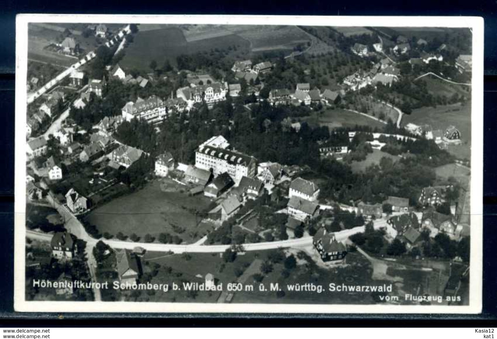 K06174)Ansichtskarte: Schömberg, Luftbild - Schömberg