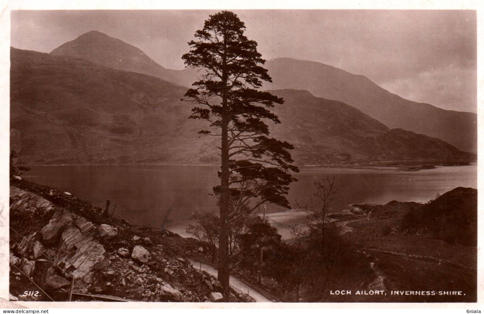 20338   LOCH AILORT  INVERNESS  SHIRE    ECOSSE    (  2 Scans) - Inverness-shire