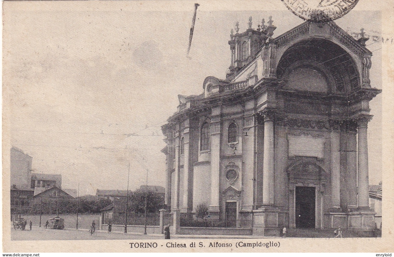 Torino Chiesa Di S. Alfonso ( Campidoglio ) 1949 - Churches