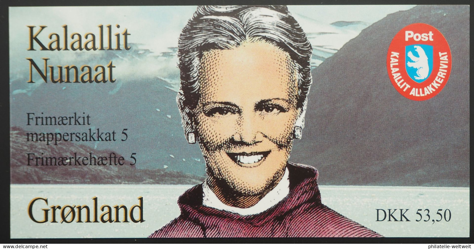 1997 Grönland; Markenheftchen Margrethe II, Postfrisch/MNH, MH 7, ME 20,- - Autres & Non Classés