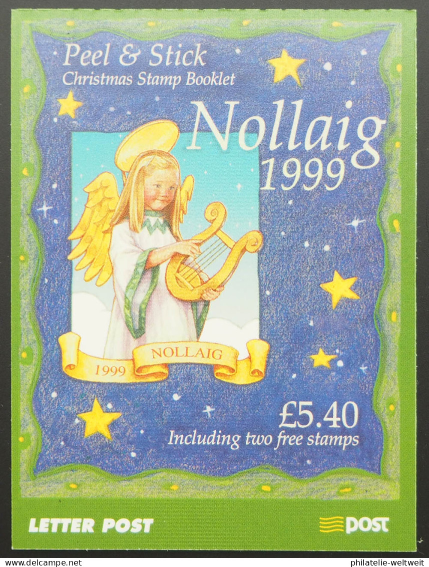 1999 Irland; Markenheftchen Weihnachten, Postfrisch/MNH, MiNr. 1199 MH, ME 20,- - Altri & Non Classificati