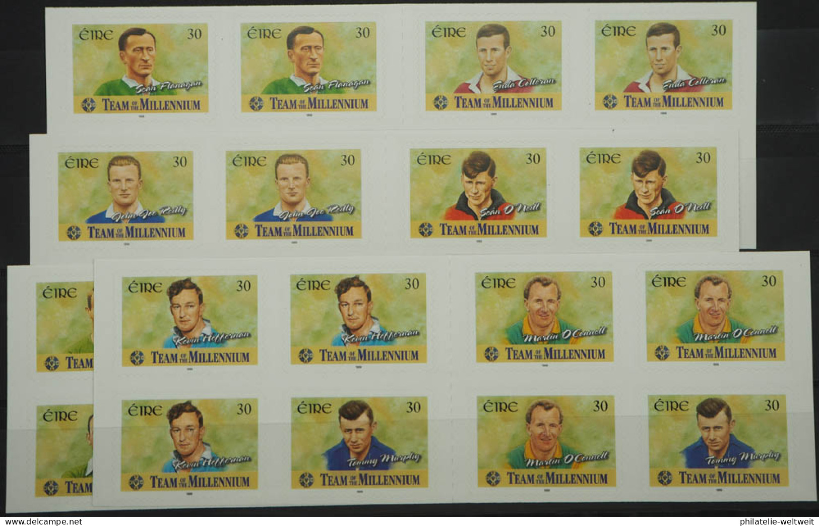 1999 Irland; Jg. Mit MH 45, Bl. 31 I MH 1165/1179, Zd, Ohne 1120/32, ME 175 - Autres & Non Classés