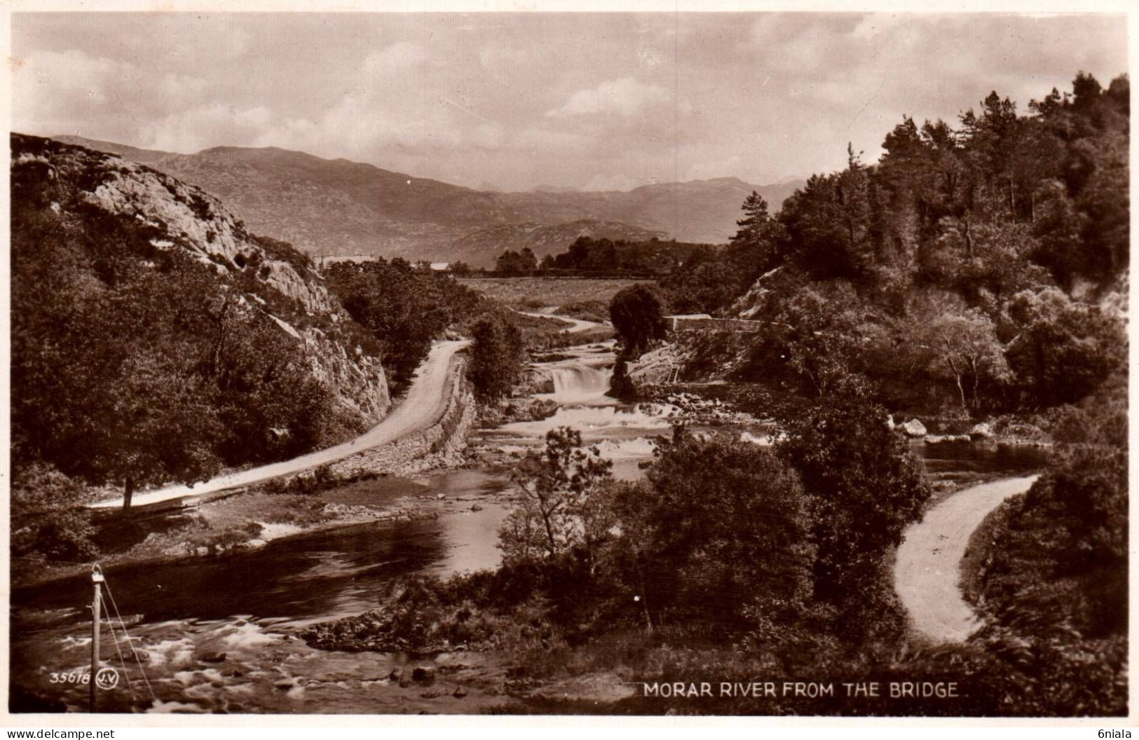 20337  MORAR  RIVER FROM THE BRIDGE     ECOSSE    (  2 Scans) - Inverness-shire