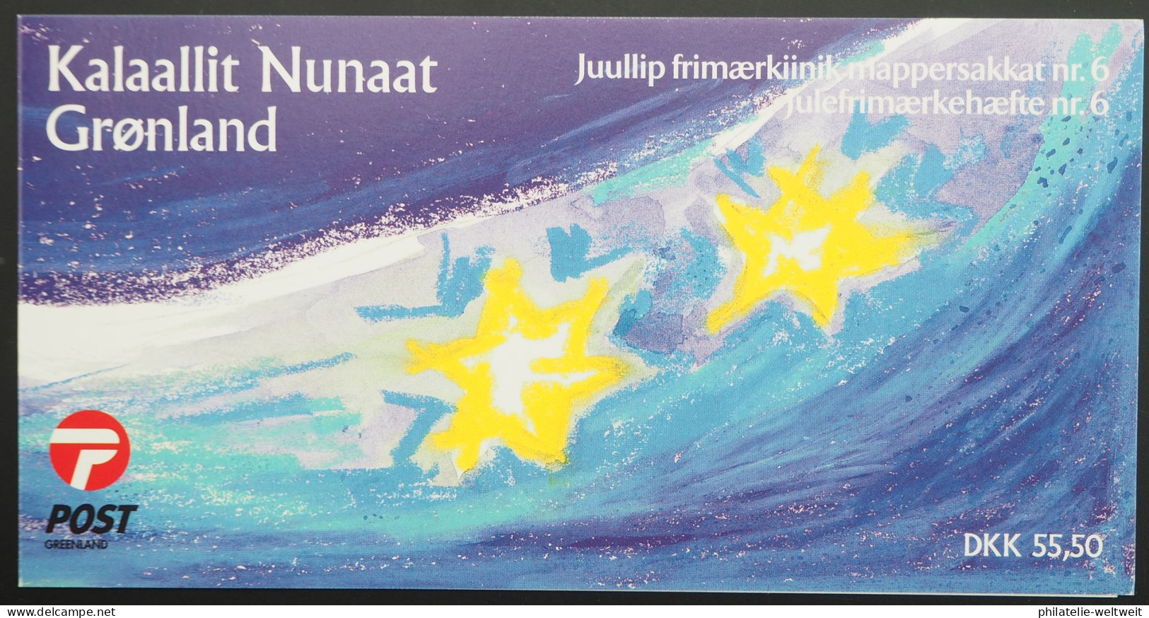 2001 Grönland; Markenheftchen Weihnachten, Postfrisch/MNH, MiNr. 374/75, ME 18,- - Andere & Zonder Classificatie