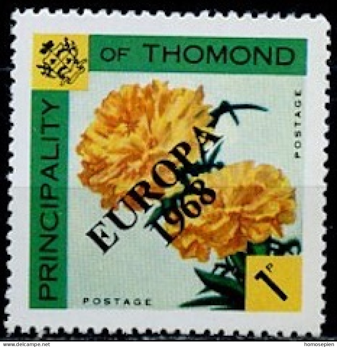 Thomond - Irlande 1968 Y&T N°V(1) à V(12) - Michel N°ZF(1) à ZF(12) *** - EUROPA - Andere & Zonder Classificatie