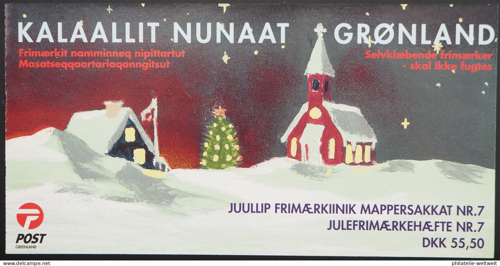 2002 Grönland; Markenheftchen Weihnachten, **/MNH, MiNr. 391/92 MH, ME 22,- - Sonstige & Ohne Zuordnung