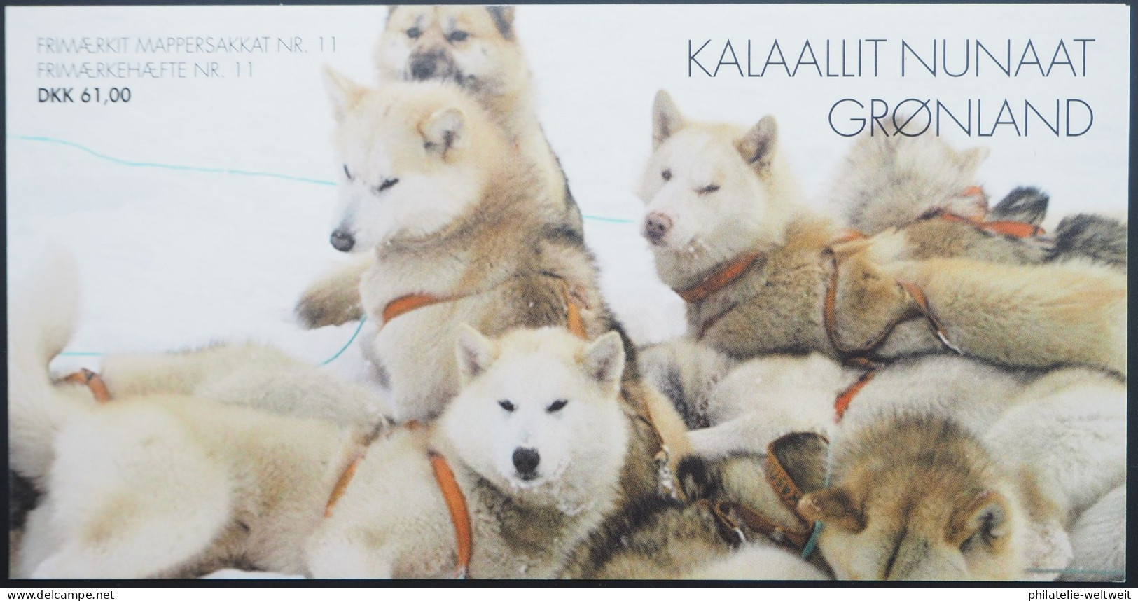 2003 Grönland; Markenheftchen Grönlandhund, Postfrisch/MNH, MH 13, ME 22,- - Andere & Zonder Classificatie