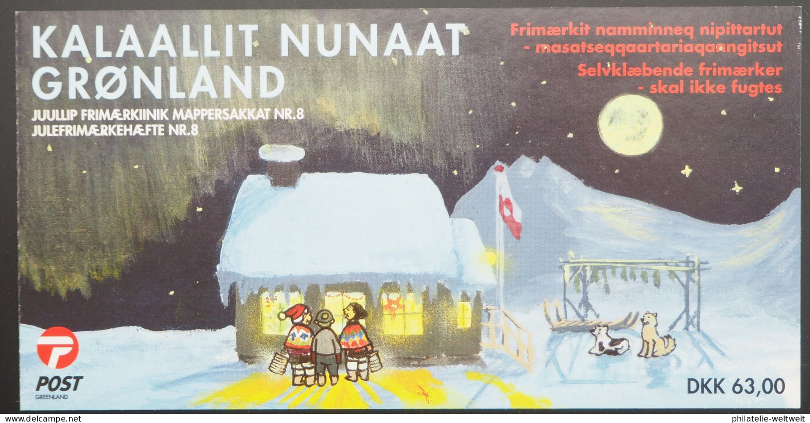 2003 Grönland; Markenheftchen Weihnachten, **/MNH, MiNr. 405/06 MH, ME 27,- - Andere & Zonder Classificatie