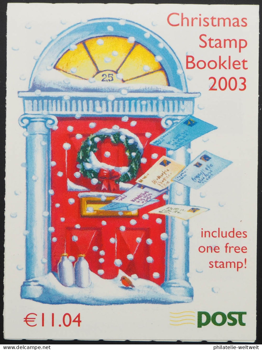 2003 Irland; Markenheftchen Weihnachten, Postfrisch/MNH, MiNr. 1553 MH, ME 30 - Altri & Non Classificati