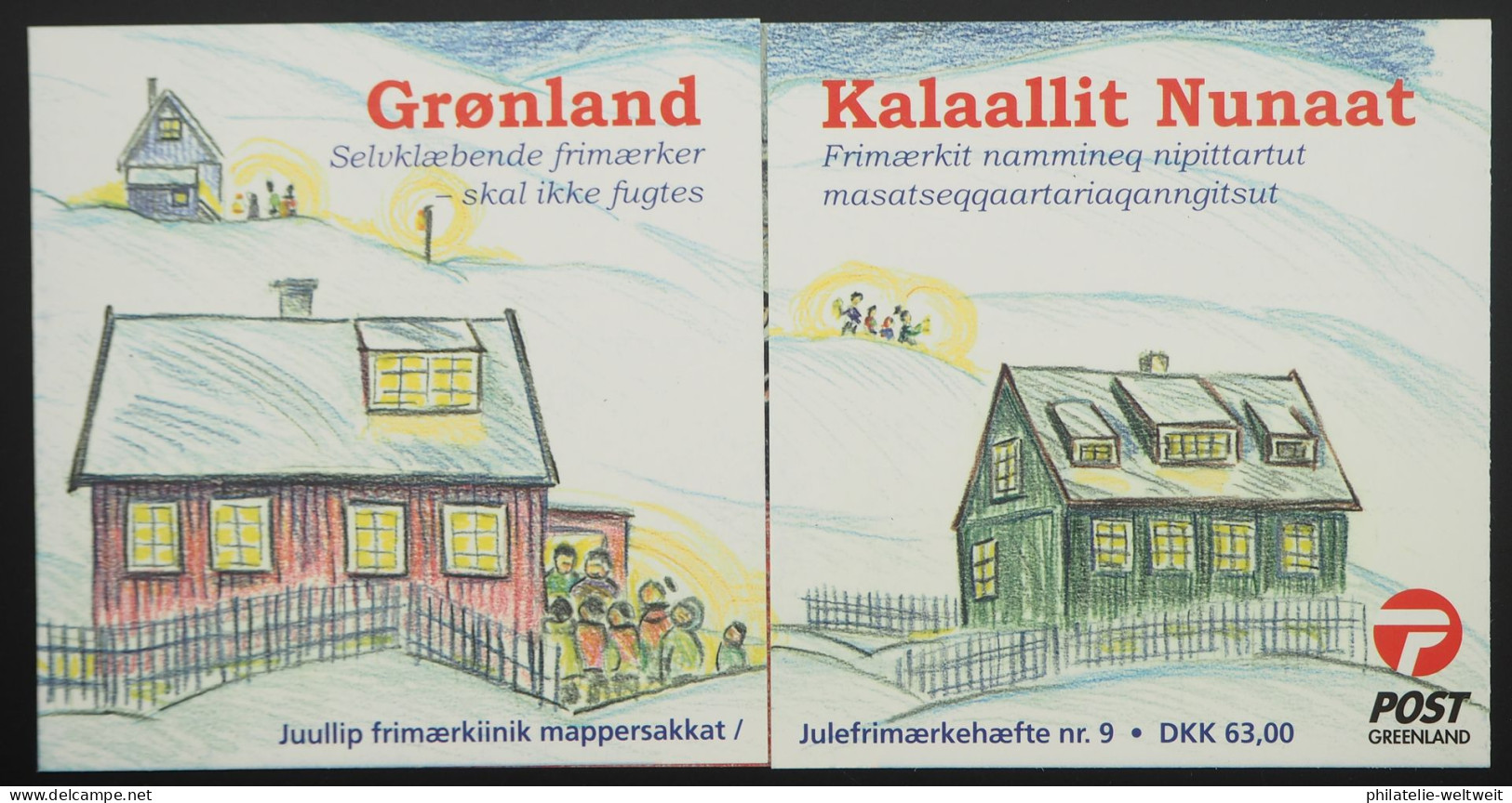 2004 Grönland; Markenheftchen Weihnachten, **/MNH, MiNr. 429/30 MH, ME 23,- - Altri & Non Classificati