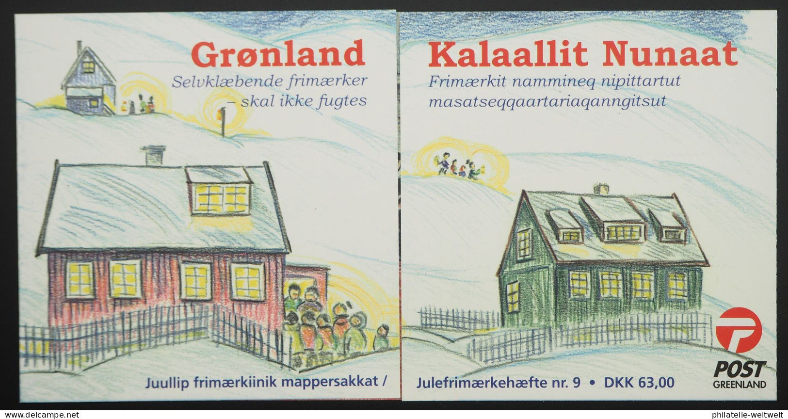 2004 Grönland; Markenheftchen Weihnachten, **/MNH, MiNr. 429/30 MH, ME 23,- - Andere & Zonder Classificatie