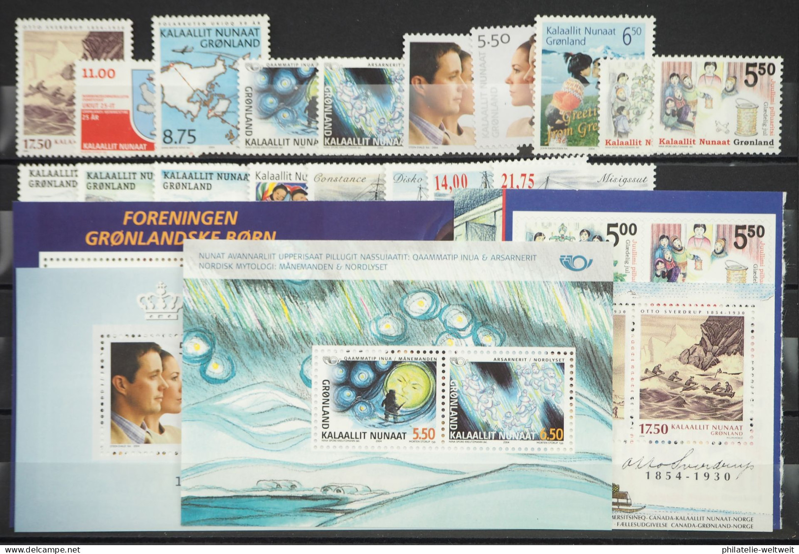 2004 Grönland; In Den Hauptnummern Kompletter Jahrgang, **/MNH, ME 69,- - Other & Unclassified