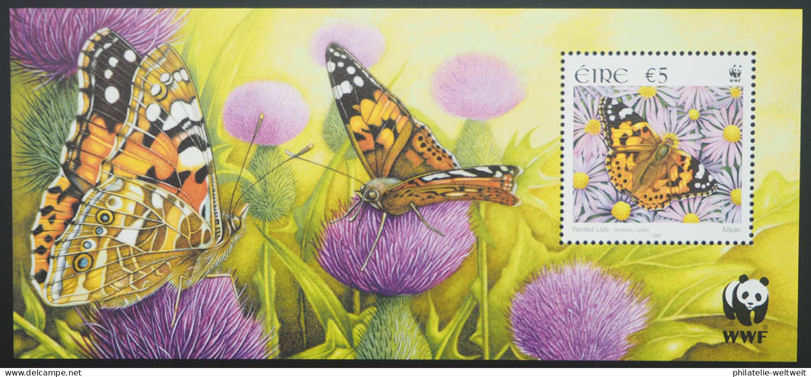 2005 Irland; Block WWF Schmetterlinge, Postfrisch/MNH, Bl. 56 - Otros & Sin Clasificación