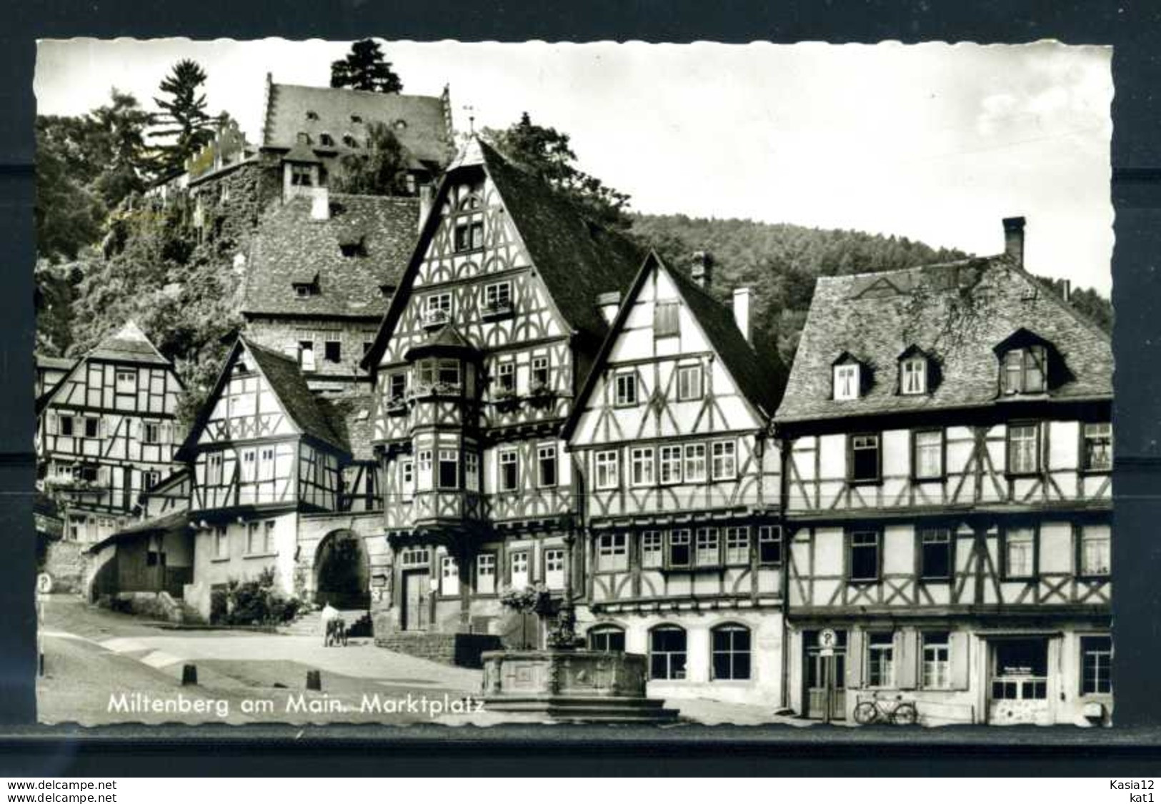 K07028)Ansichtskarte: Miltenberg, Marktplatz - Miltenberg A. Main