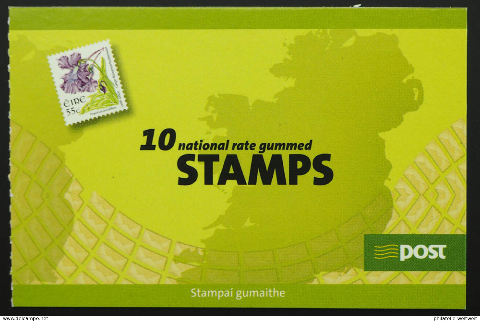 2007 Irland; Markenheftchen Wildblumen, Postfrisch/MNH, MiNr. 1752/53 MH, ME 14 - Autres & Non Classés