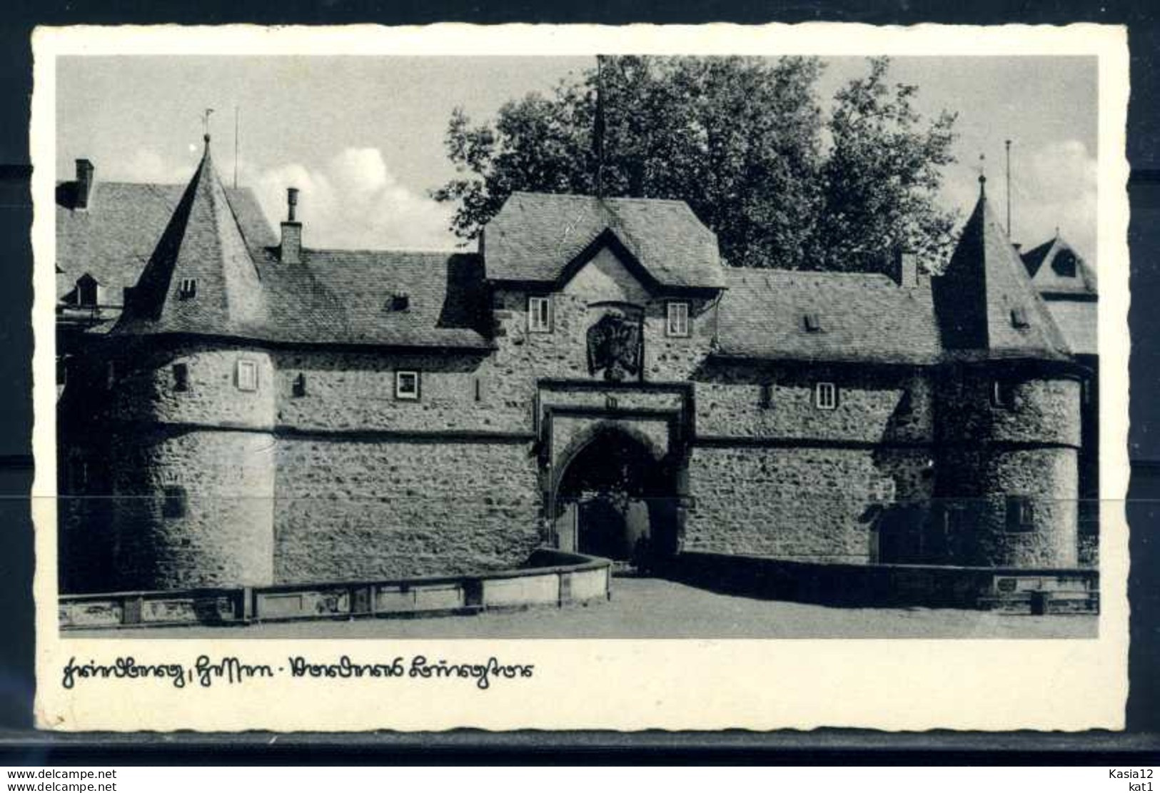 K07201)Ansichtskarte: Friedberg, Burgtor - Friedberg