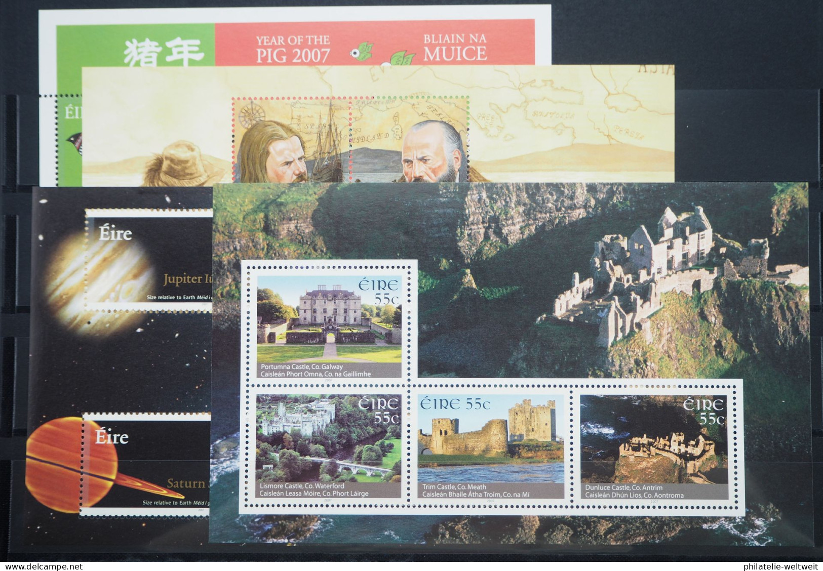 2007 Irland; In Den HN Kompletter Jg. Mit MH, Postfrisch/MNH, ME 232,- - Sonstige & Ohne Zuordnung