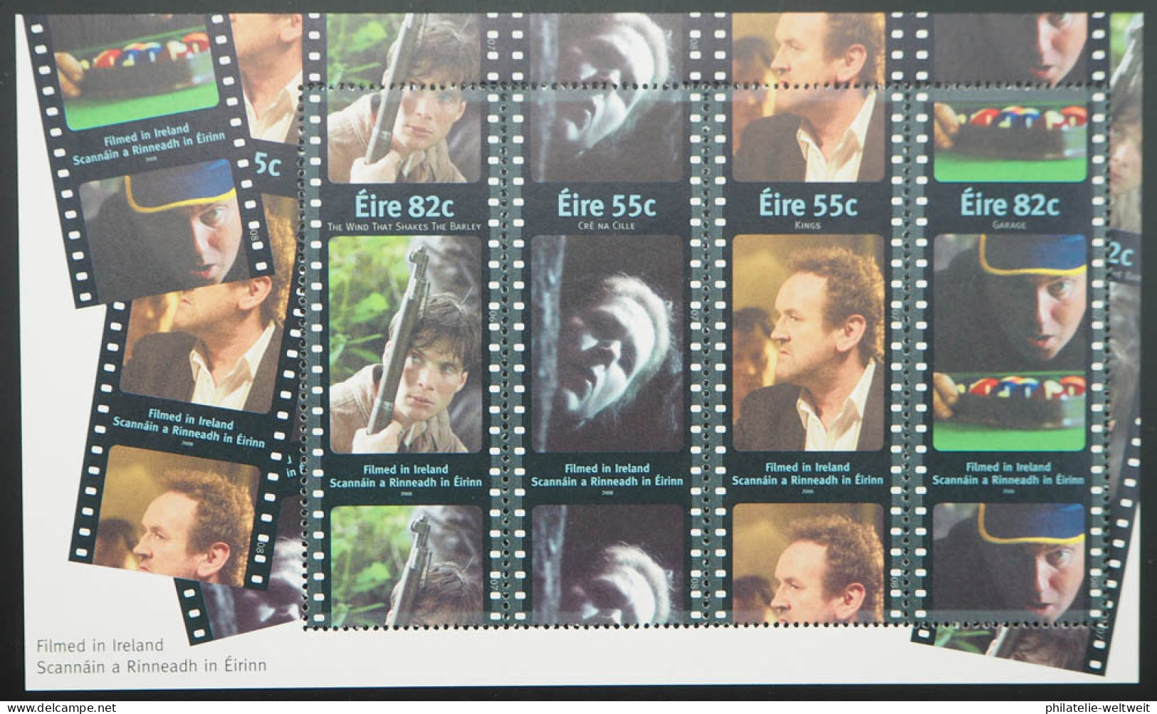 2008 Irland; Block Filme, Postfrisch/MNH, Bl.72 - Autres & Non Classés