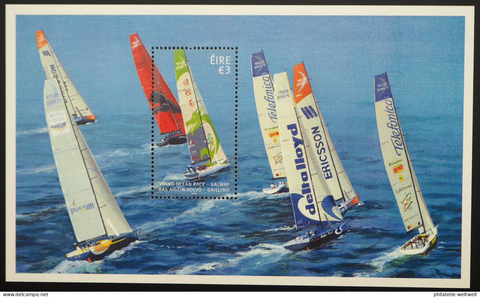 2009 Irland; Block Galway - Etappenziel Segelregatta, Postfrisch/MNH, Bl. 79 - Andere & Zonder Classificatie