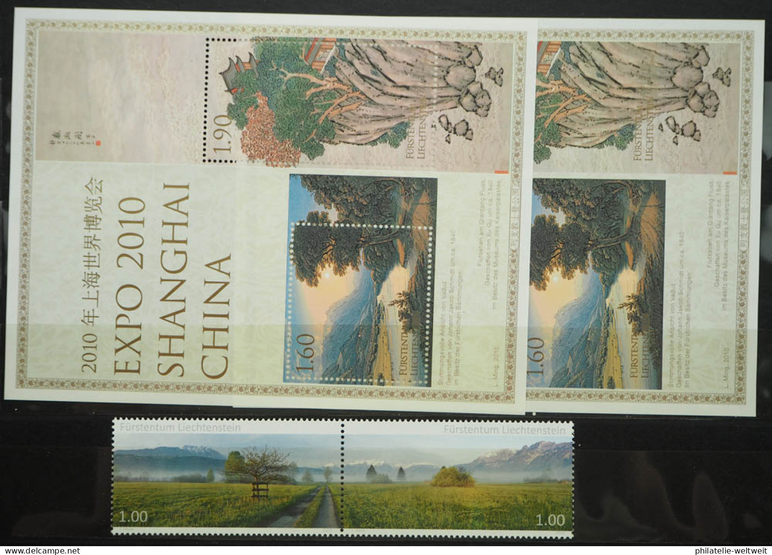 2010 Liechtenstein; Jahrgang In Den HN Komplett, Postfrisch/MNH, ME 146,- - Sonstige & Ohne Zuordnung