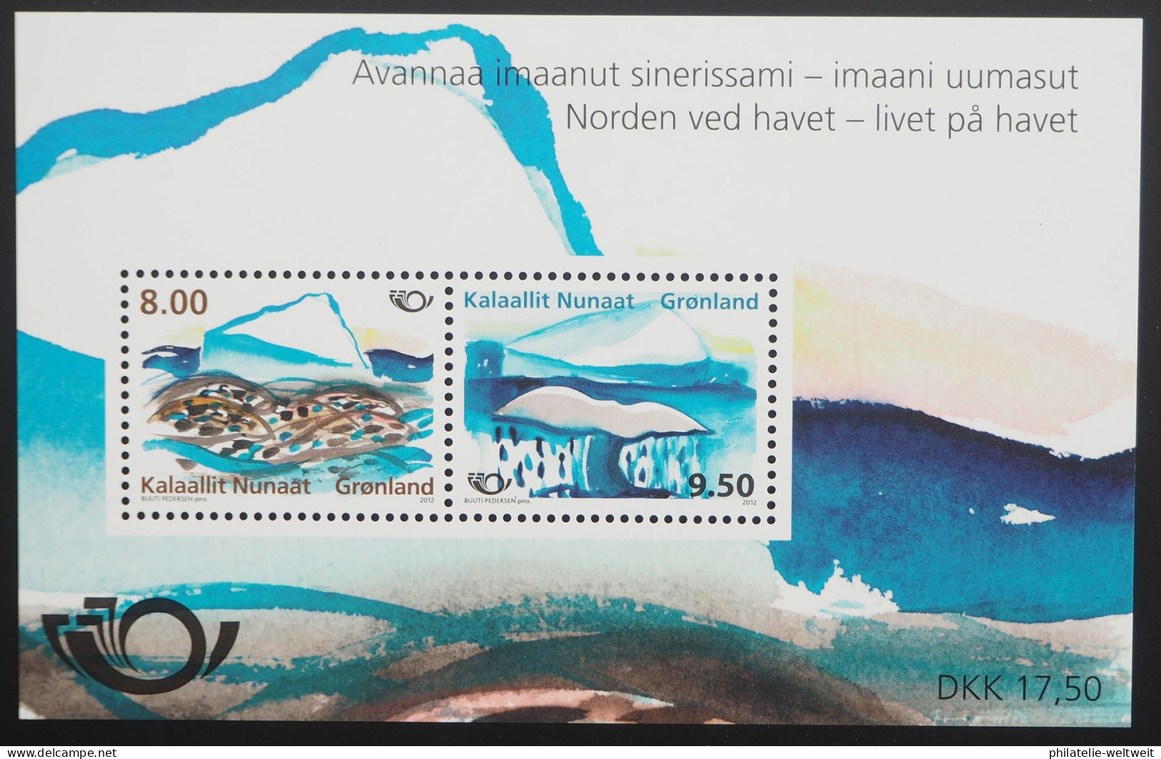 2012 Grönland; Block NORDEN: Leben Am Meer, Postfrisch/MNH, Bl. 59 - Sonstige & Ohne Zuordnung